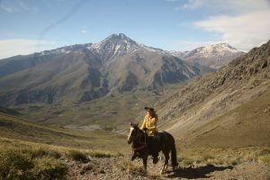 Pferdetrekking in Chile